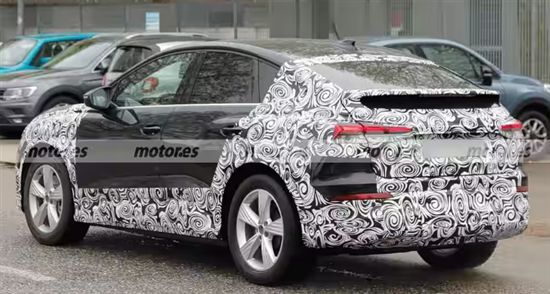 新奥迪Q4 e-tron Sportback曝光，2026年上市，未来感拉满！