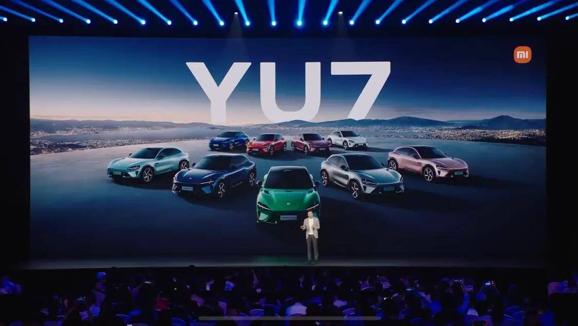 小米YU7正式上市，售价25.35万元起
