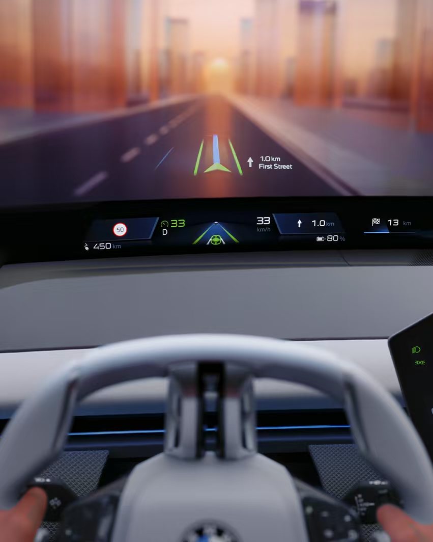 宝马新世代iX3量产版BMW首创全景iDrive