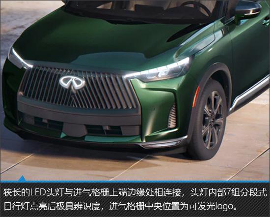 更年轻更运动 2026款英菲尼迪QX60新车图解