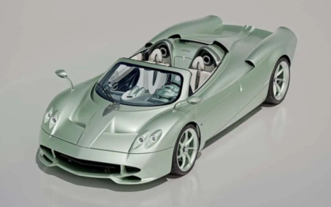 手挡超跑 Huayra Codalunga Speedster发布
