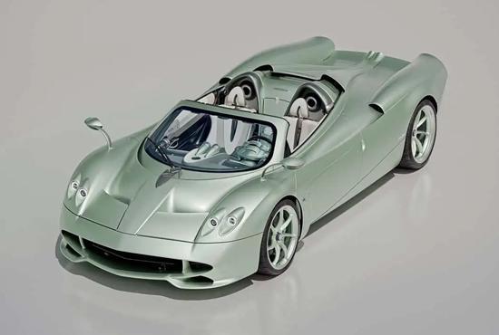 手挡超跑 Huayra Codalunga Speedster发布