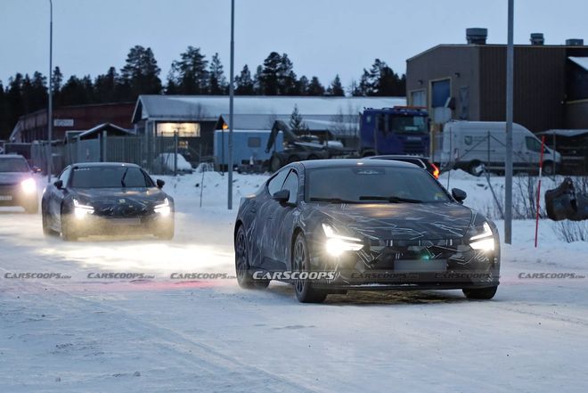 86万对标Taycan！极星Polestar5突然曝光：872马力，续航669km
