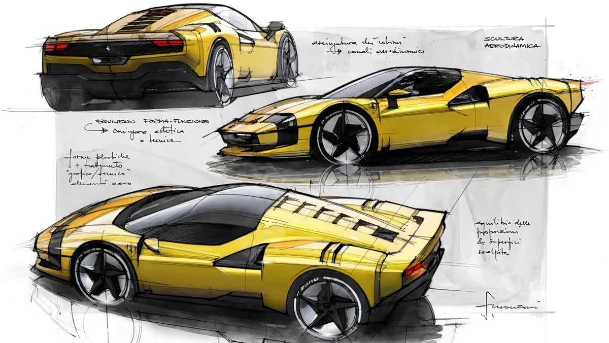 法拉利SC40官图发布，819马力+2.9秒破百！1台定制款致敬36年前经典