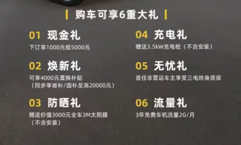 三电终身质保+4000置换补贴！宝骏悦也两周年版8.08万指导价，置换一口价7.28万起