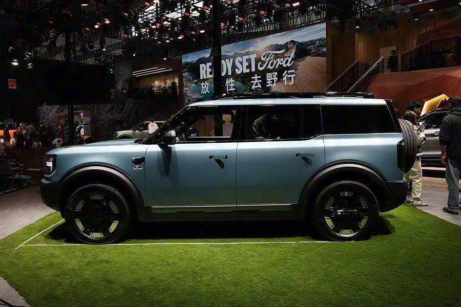 2025广州车展：福特智趣烈马携纯电/增程双动力登场 预售价22.98万起