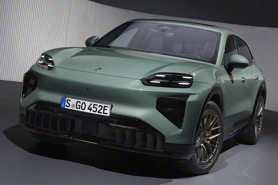 保时捷Cayenne Electric电动版官图发布,燃油版与电动版将同堂销售