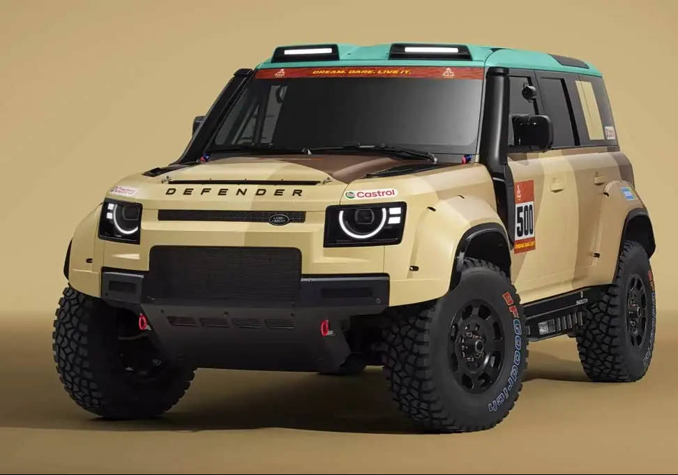 史上最强卫士出征达喀尔：路虎D7X-R官图揭秘，量产基因藏硬核实力