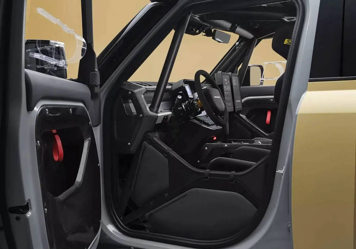 史上最强卫士出征达喀尔：路虎D7X-R官图揭秘，量产基因藏硬核实力