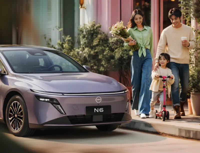 风洞测试78小时！东风日产N6插混官图发布，Cd0.248风阻+90%贯穿尾灯吸睛