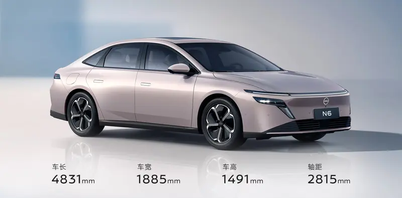 风洞测试78小时！东风日产N6插混官图发布，Cd0.248风阻+90%贯穿尾灯吸睛