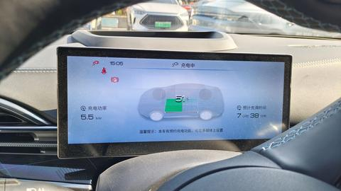 电动汽车充电时间对比图表