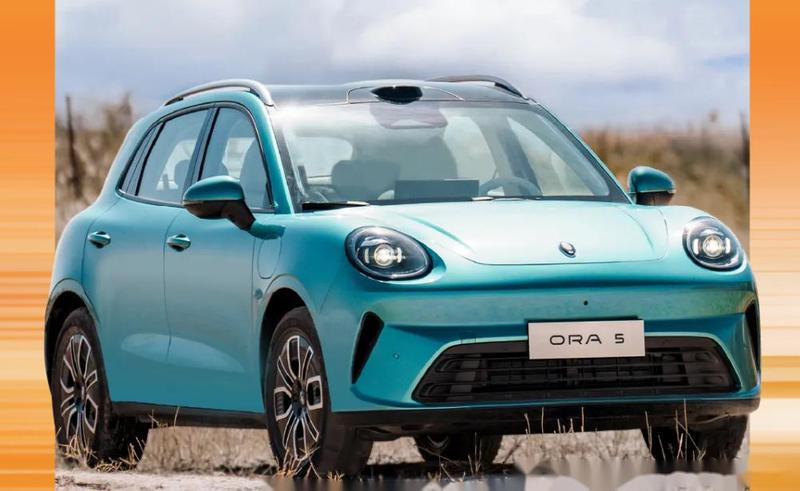 欧拉5外观设计采用圆润复古风格